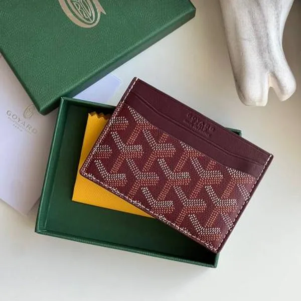 Tarjetero Goyard en varios colores