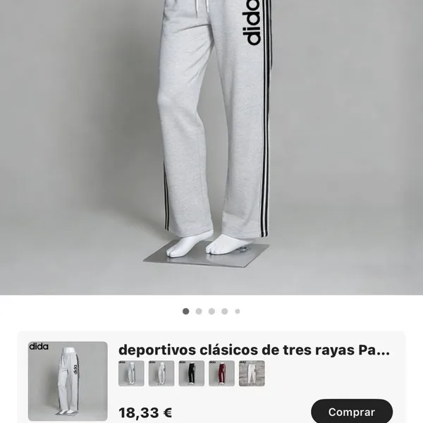 Pantalones chandal Adidas