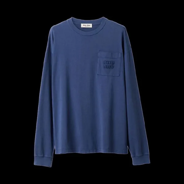 Camiseta Miu Miu manga larga