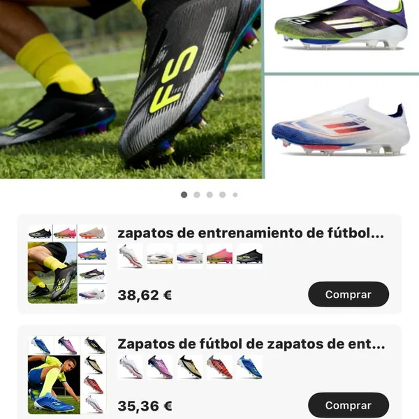 Botas fútbol