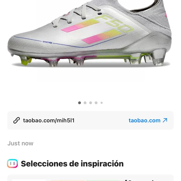 Botas fútbol niños