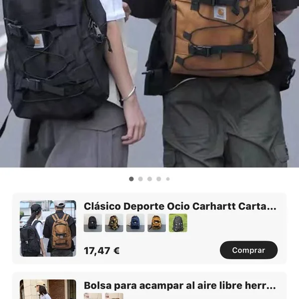 Mochila y bolsa Carhartt