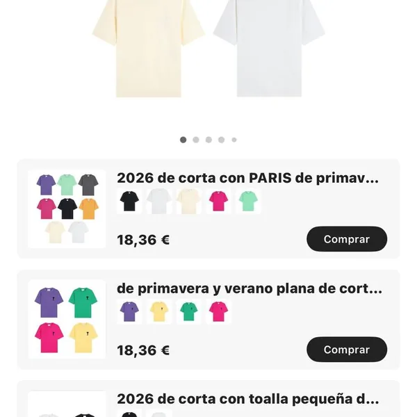 Camiseta y Ami Paris