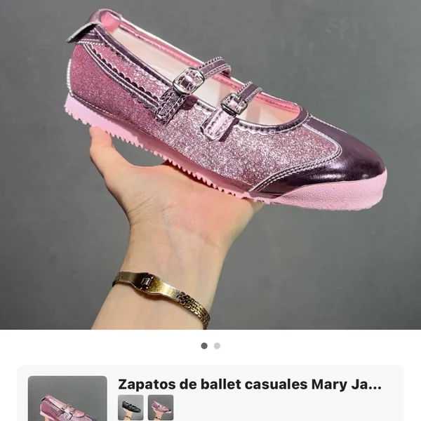 Asics ballet glitter