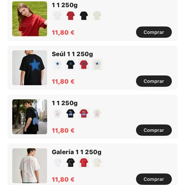 Camiseta Nude Project