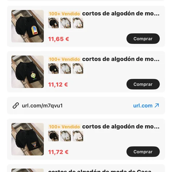 Pantalón corto Casa Blanca