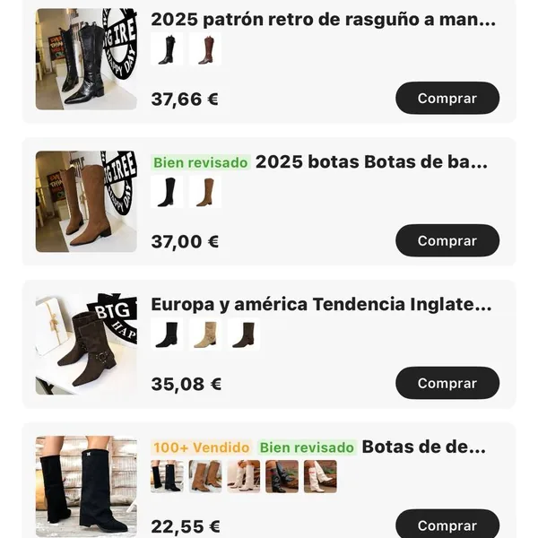 Botas y botines mujer