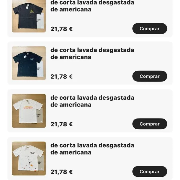 Camiseta Gallery Dept