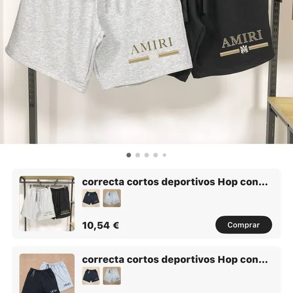 Pantalón corto Amiri
