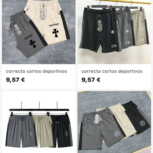 Pantalón corto Chrome Hearts