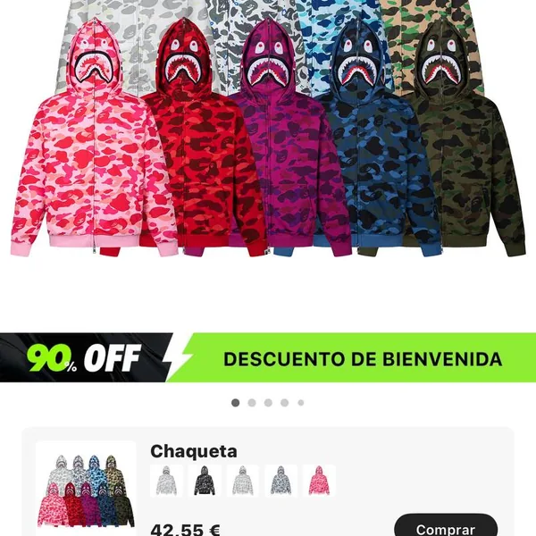 Sudadera Bape
