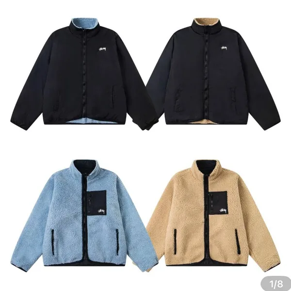 Forro polar Stussy reversible