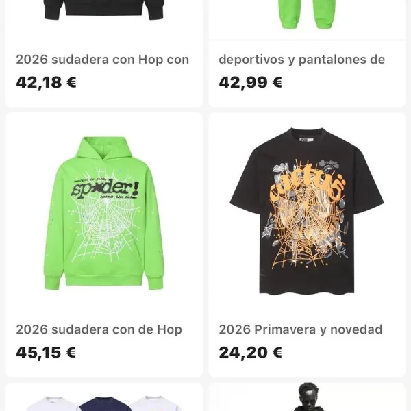 Tienda ropa Sp5der