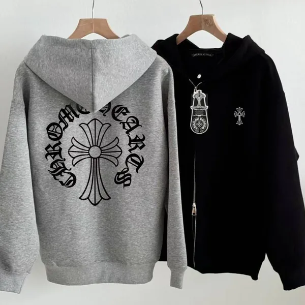 Sudadera cremallera Chrome Hearts