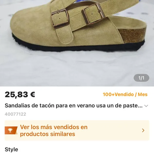 Zueco Birkenstock