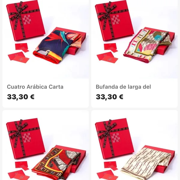 Pañuelos Carolina Herrera