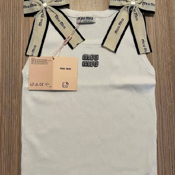 Tirantes con lazos Miu Miu