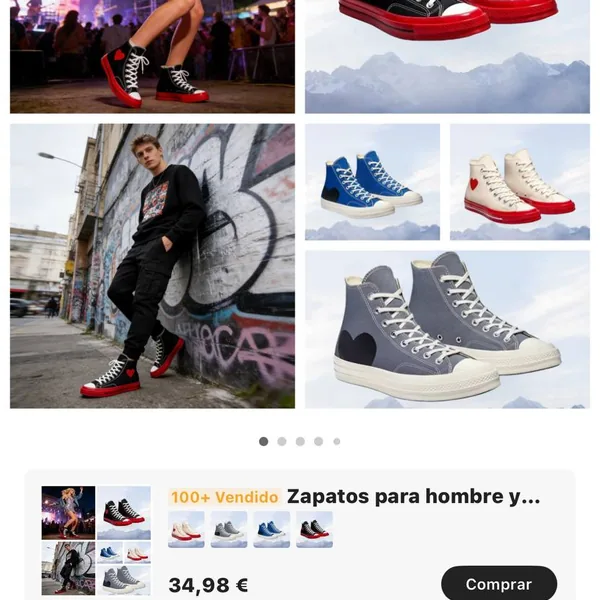 Converse Comme des Garçons