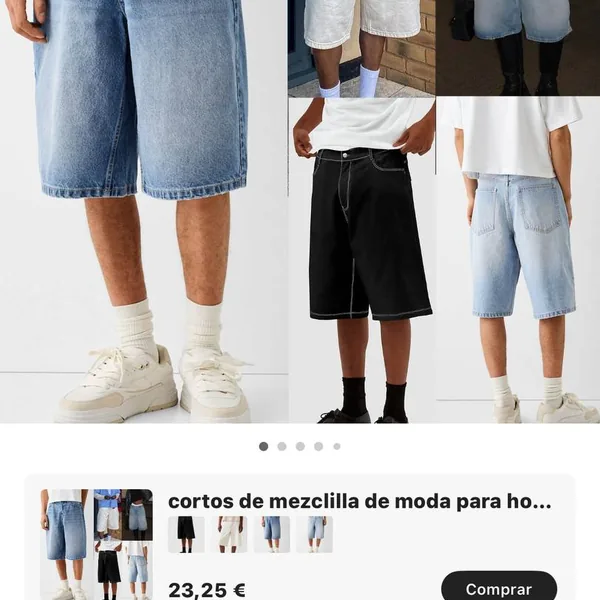 Pantalón corto hombre