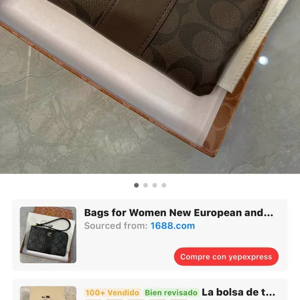 Cartera y tarjetero Coach