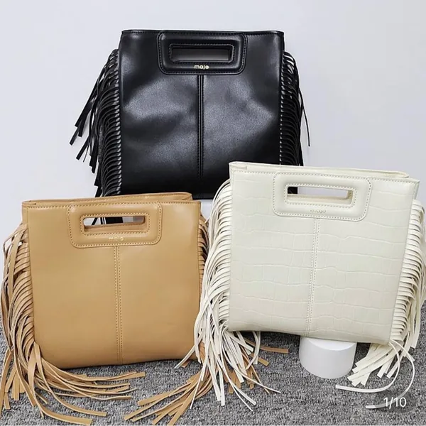 Bolso MAJE con flecos