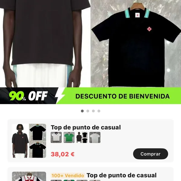 Camisa Casa Blanca punto