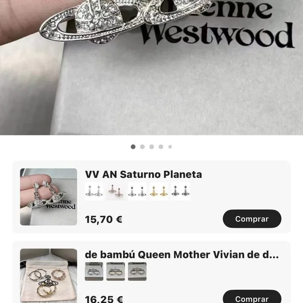 Pendientes Vivienne Westwood