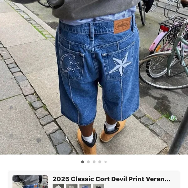 Pantalón vaquero corto Corteiz