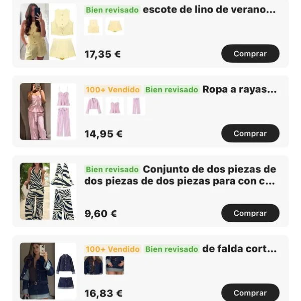 Conjunto verano mujer