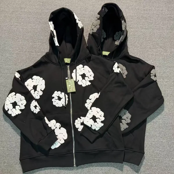 Sudadera cremallera Denim Tears