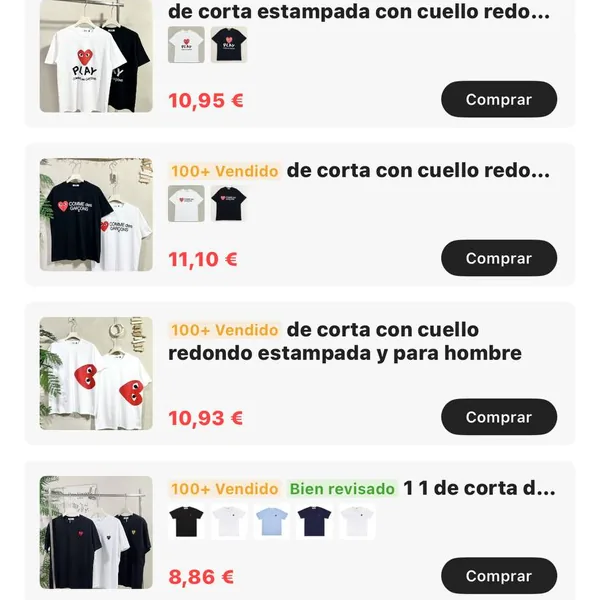 Ropa Comme des Garçons