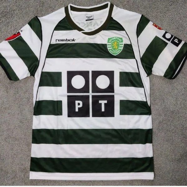 Camiseta ⚽️ retro cristiano ronaldo sporting de portugal 🐐