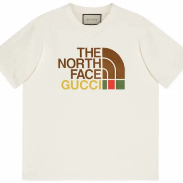 Camiseta The North Face x Gucci en varios colores