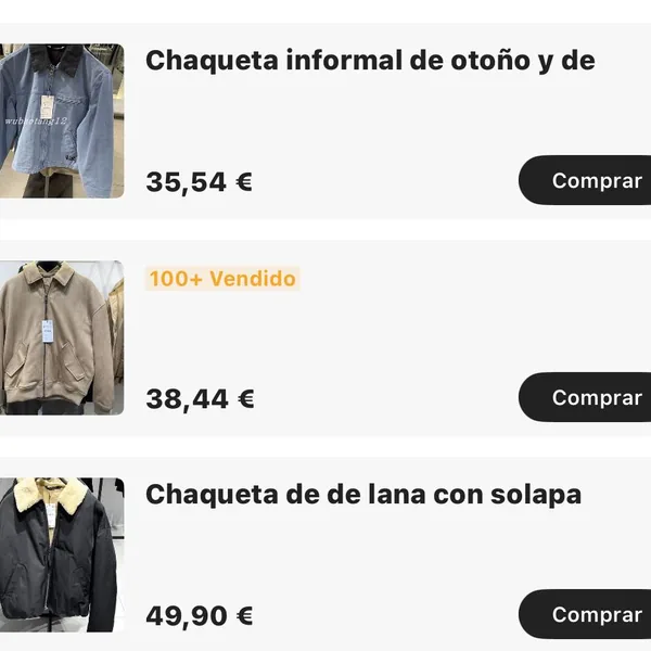 Chaqueta Zara hombre