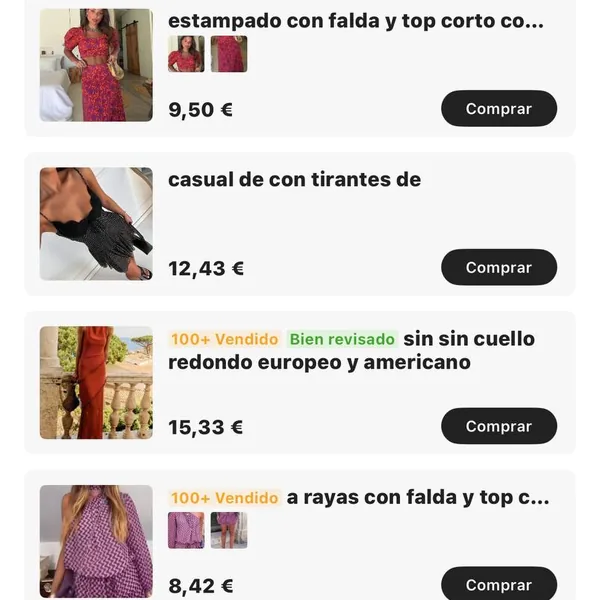 Ropa mujer