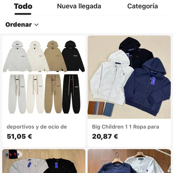 Tienda ropa niños