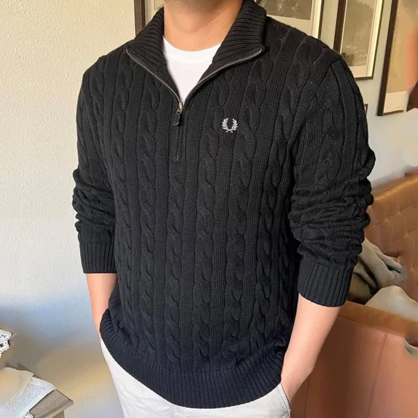 Quarter zip fred perry