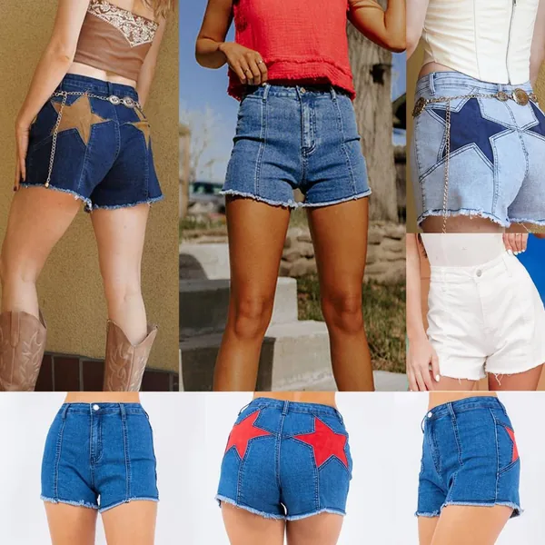 Pantalón corto estrella