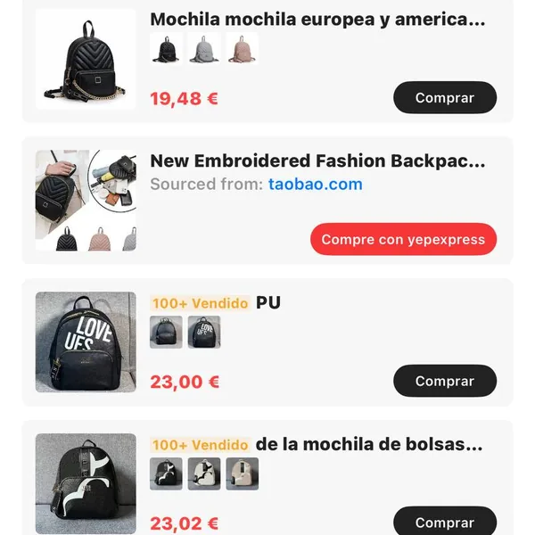 Mochila vestir