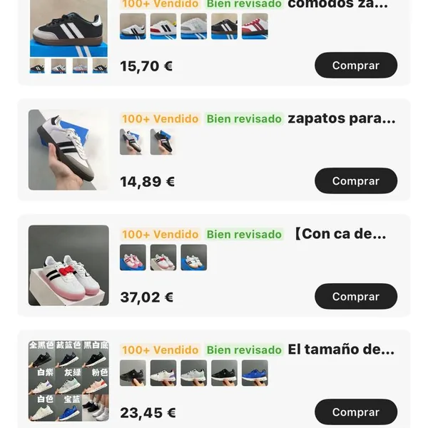 Zapatillas niños