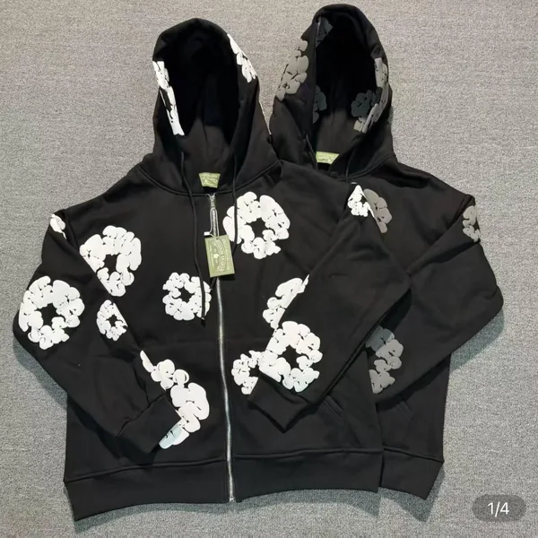 Sudadera con cremallera Denim Tears