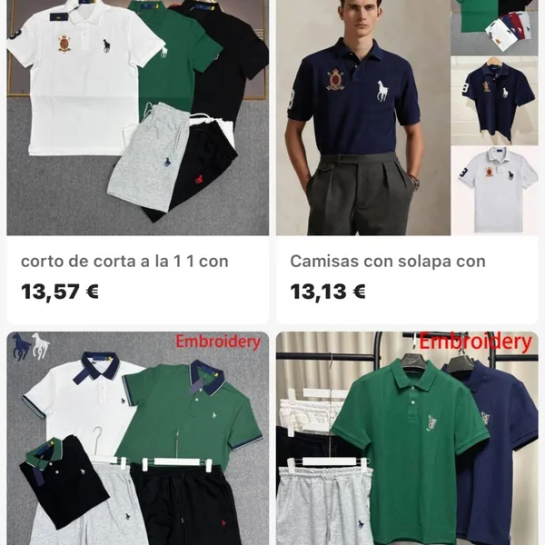 Conjunto y polo Ralph Lauren