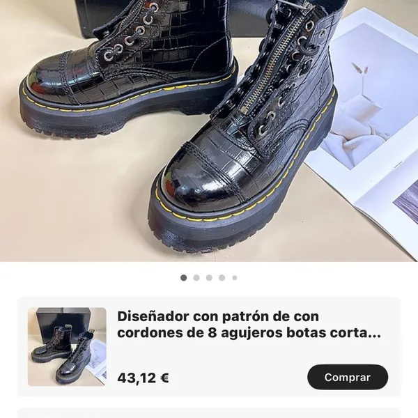 Botas plataforma