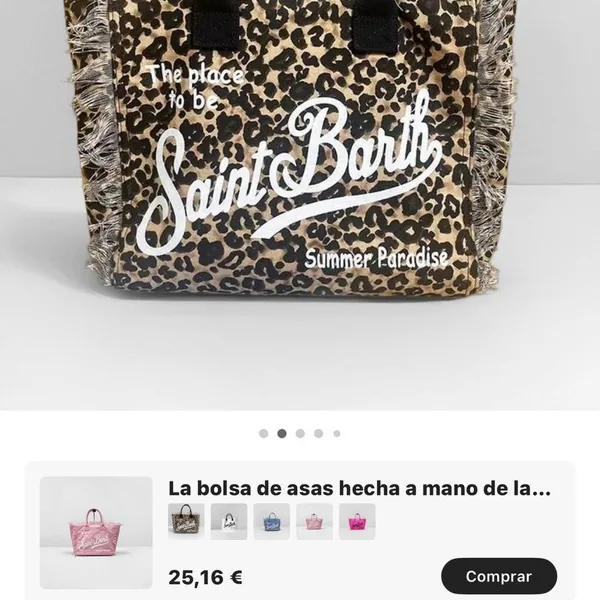 Bolso y neceser Saint Barth