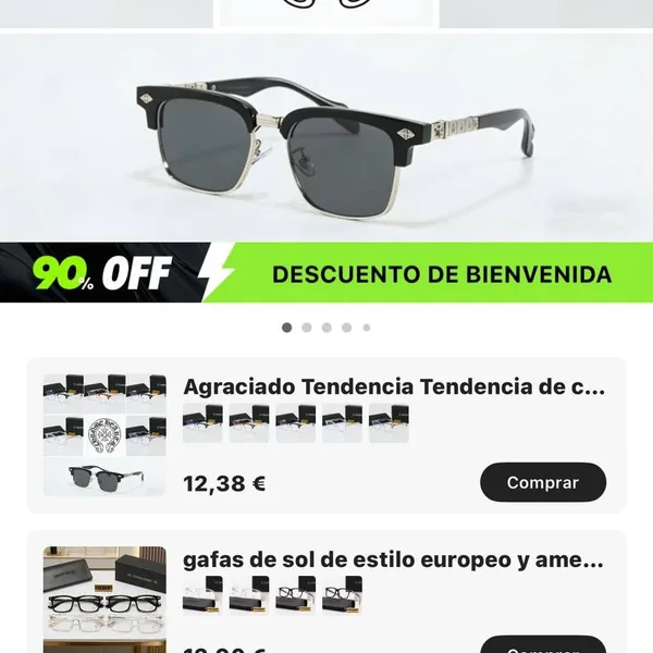 Gafas Chrome Hearts