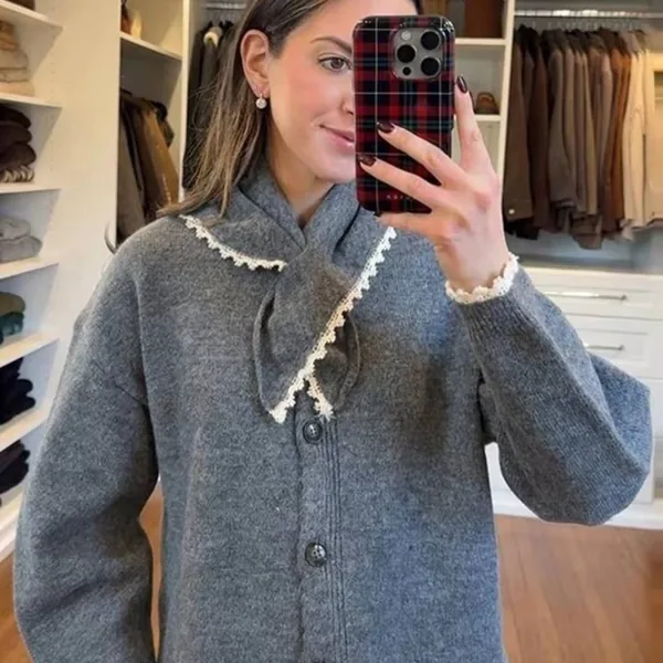 Chaqueta punto mujer