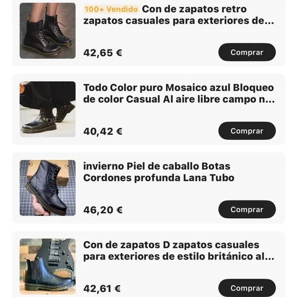 Botas y zapatos Dr. Martens