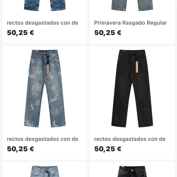 Tiendas pantalones hombres