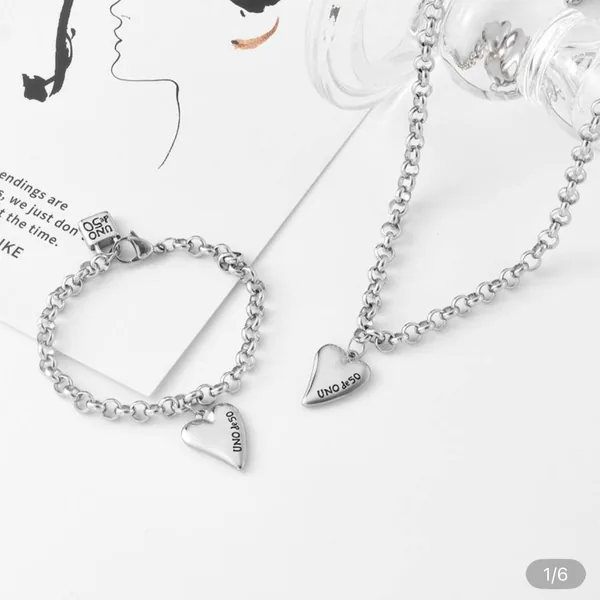 Conjunto collar + pulsera 1 de 50