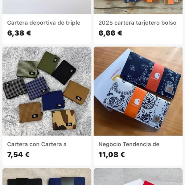 Carteras hombre